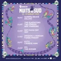 Festivals Neg'marrons, Deluxe, Amadou Et Mariam, Chinese Man, Iam, Festival Nuits Du Sud