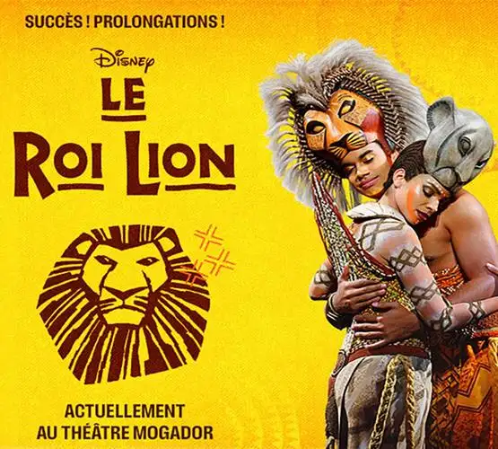 Musikalische Show, Theater Le Roi Lion