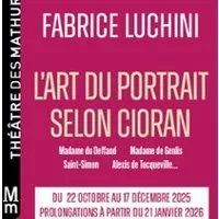 Fabrice Luchini - L'Art du Portrait Selon Cioran - Théâtre des Mathurins, Paris
